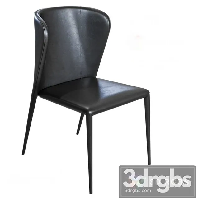Arthur Leather Black Chair Free Download