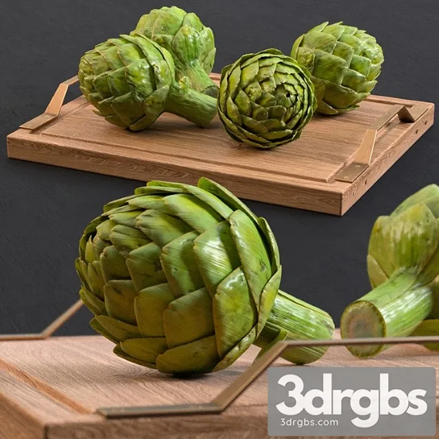 Artichokes 3D Model Free