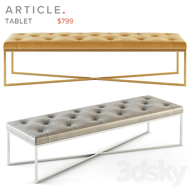 Article _ Tablet 3D Model