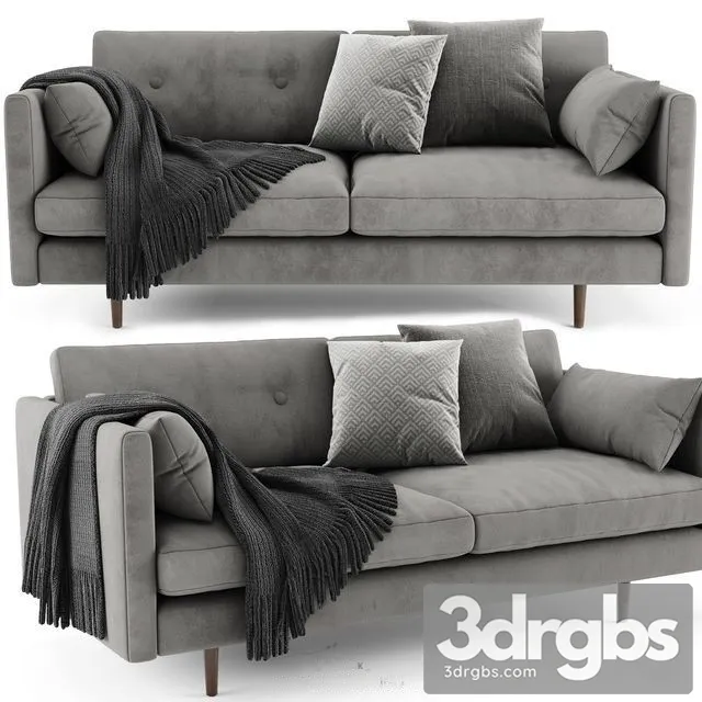 Article Anton Sofa 3D Model Free