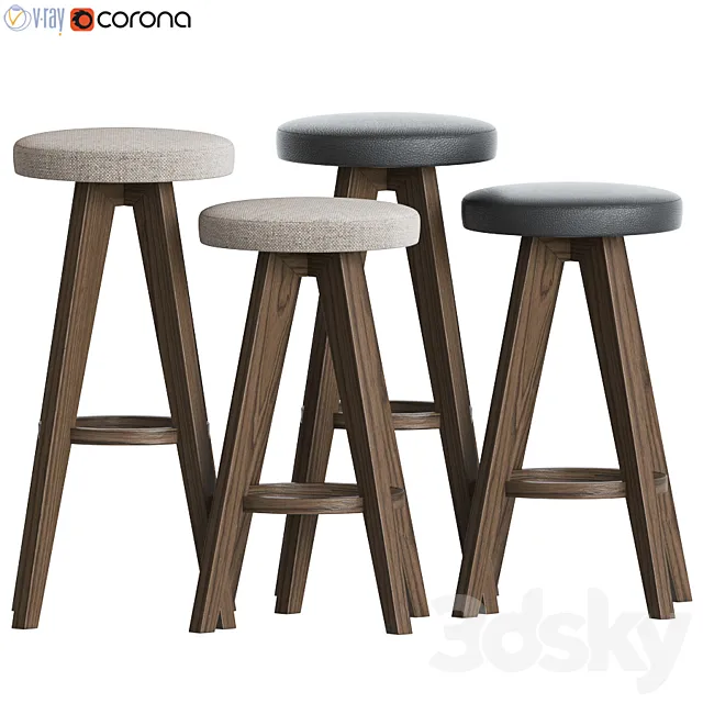 Article Sede Circo Barstool Counterstool 3DModel