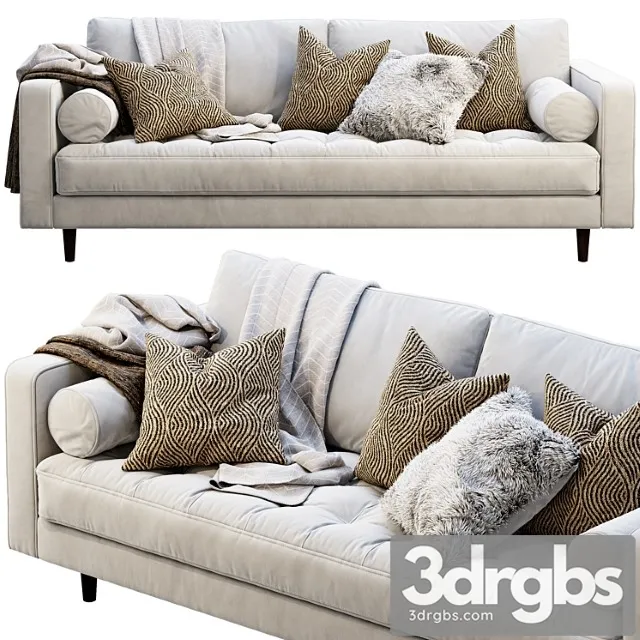 Article sven sofa_3 2 3D Model Free