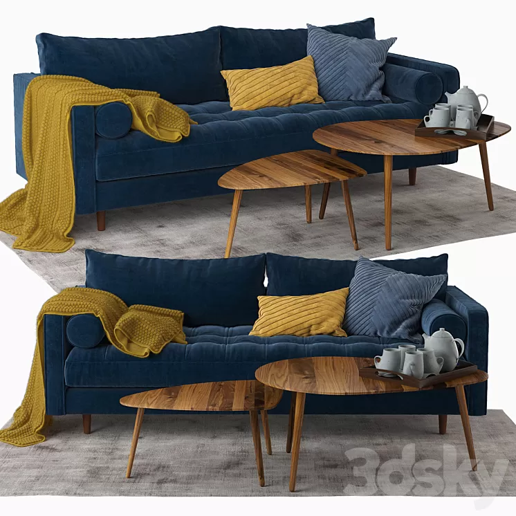 Article_Sven sofa 3D Model