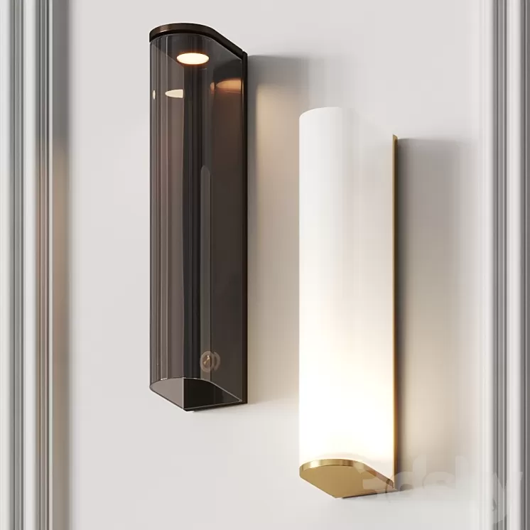 Articolo Lightning Slim Single Wall Lamps 3D Model