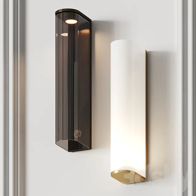 Articolo Lightning Slim Single Wall Lamps 3DModel