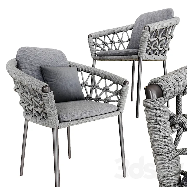 Artie Musses Rope Chair 3D Model