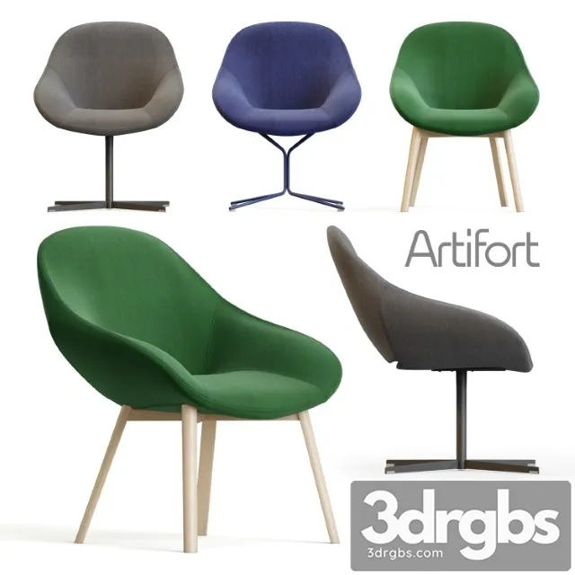 Artifort Beso Chair 3D Model Free