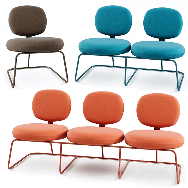 Artifort Vega Chair 3D Model