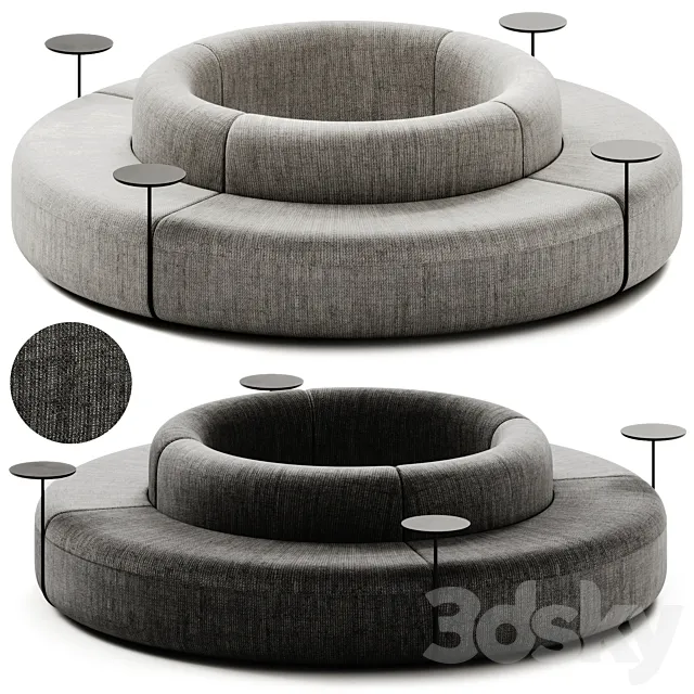 ARTIKO Sectional modular fabric sofa AT 20 by MDD Free Download
