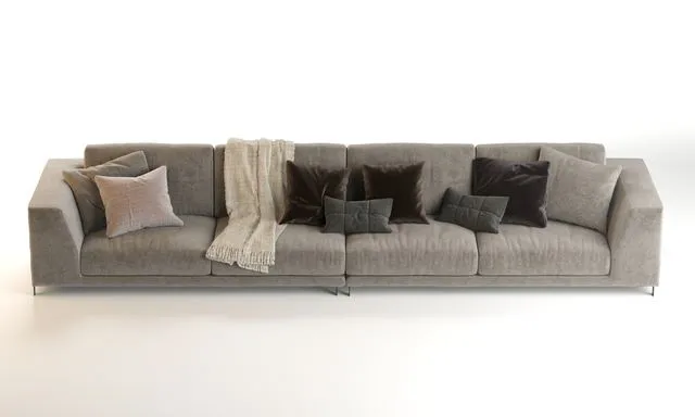 Artis Sofa by Ditre Italia 424x102 cm 3D Model