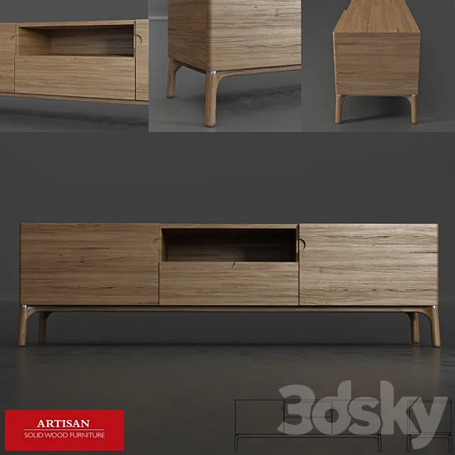 Artisan _ Naru sideboard 3DModel