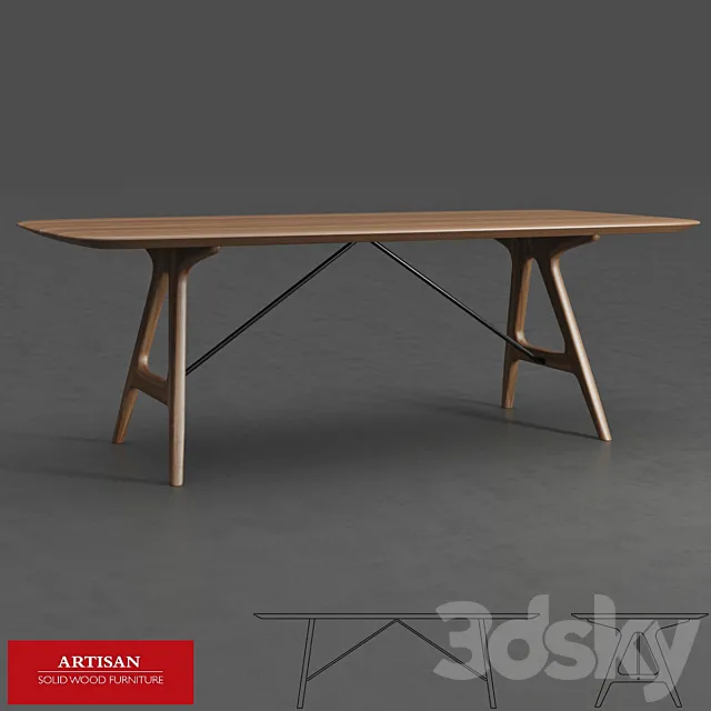Artisan _ Tesa Table 3D Model