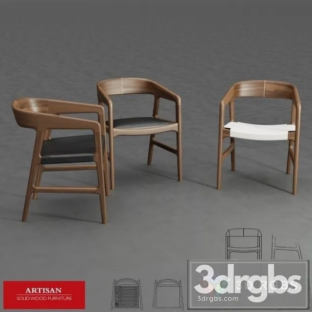 Artisan Tesa Chair 3D Model Free