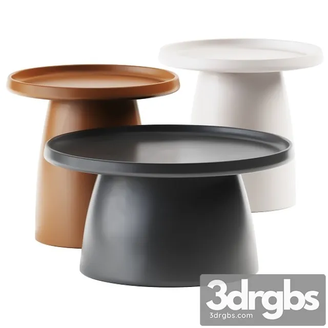 ArtissIn Coffee Table Mushroom Nordic 3D Model Free