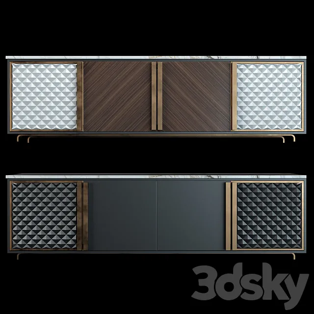 artistic cabinet 05 3D Model