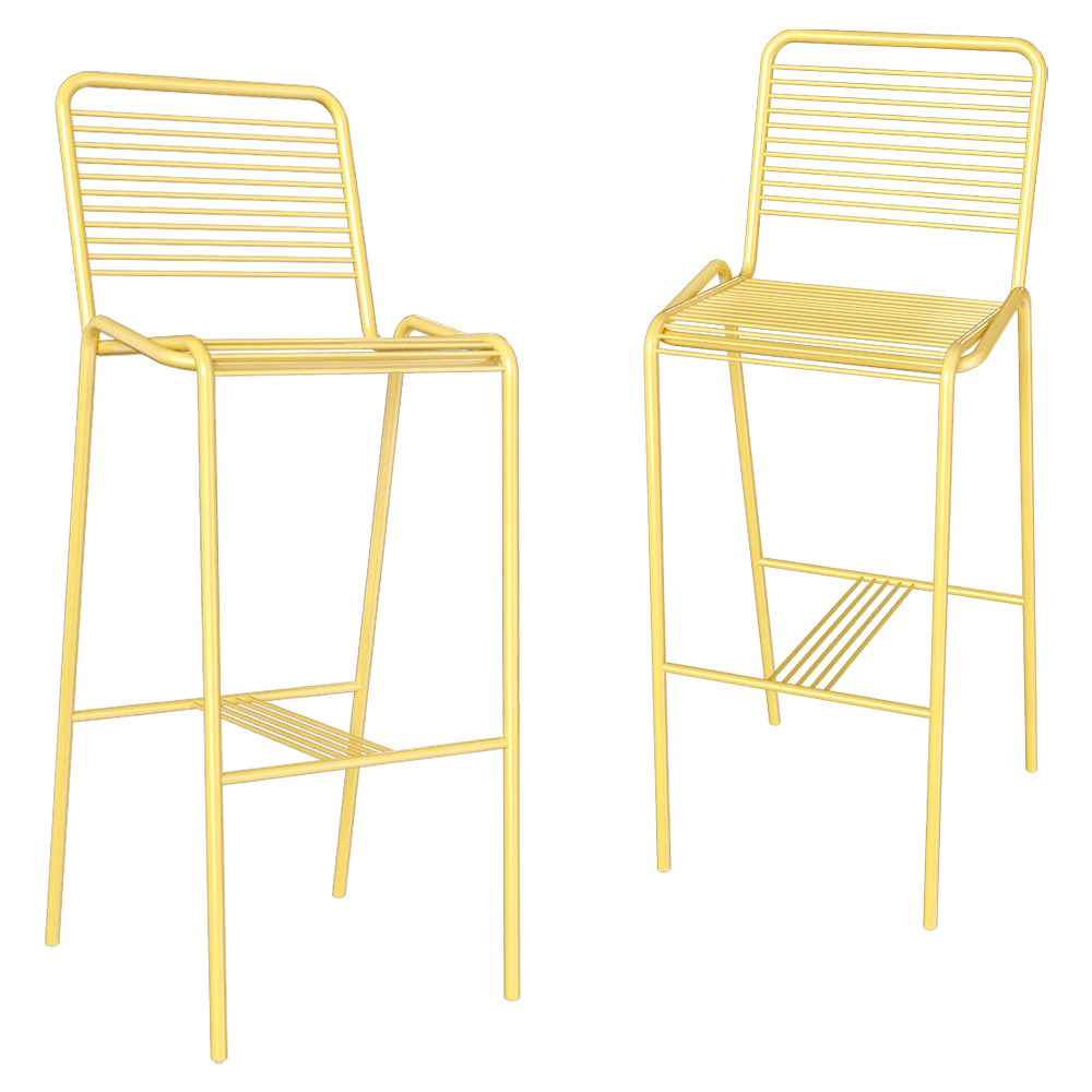 Artu - Bar stool Le Tube 3D Model