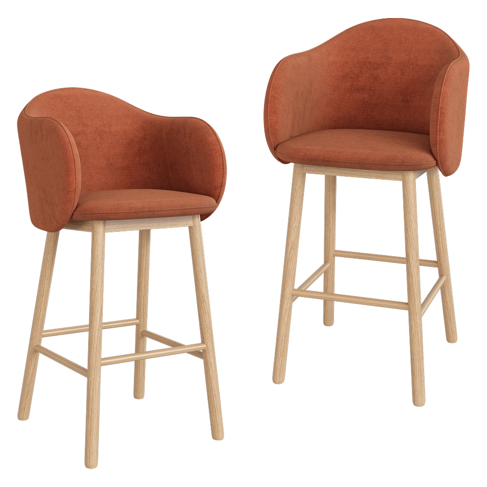 Artu - Bar stool Lover 3D Model