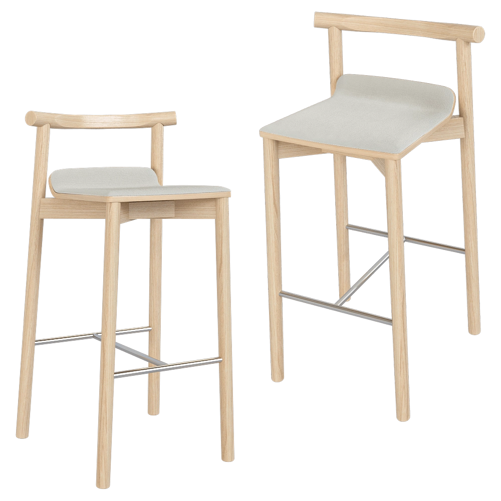 Artu - Bar stool Wox S 3D Model
