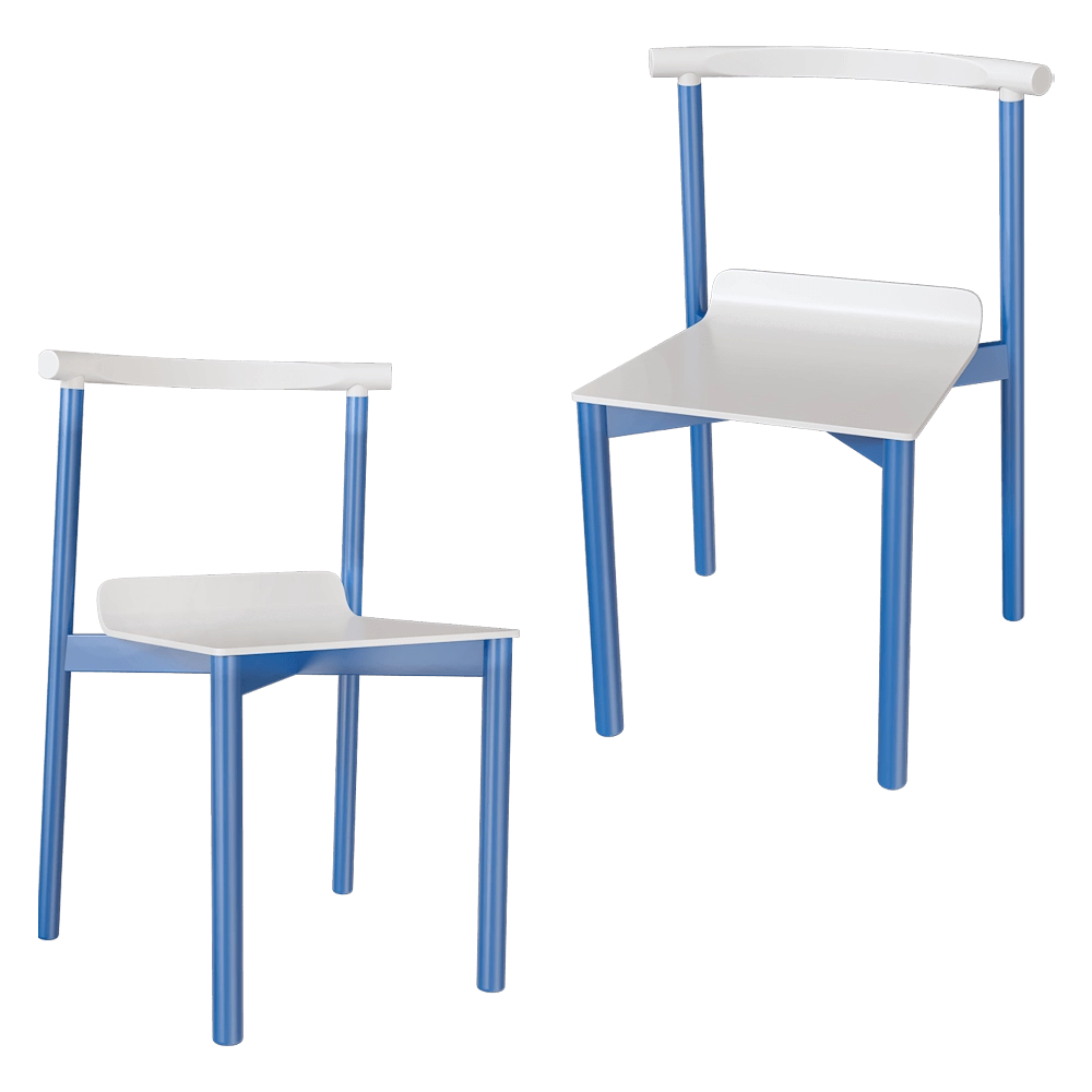 Artu - Chair Wox metal 3D Model