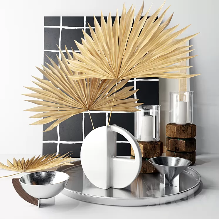 Artvis Decorative Set 02 3D Model