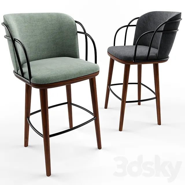 Arven Bar Stool 3DModel