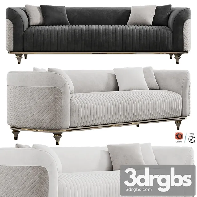 Arya gold sofa