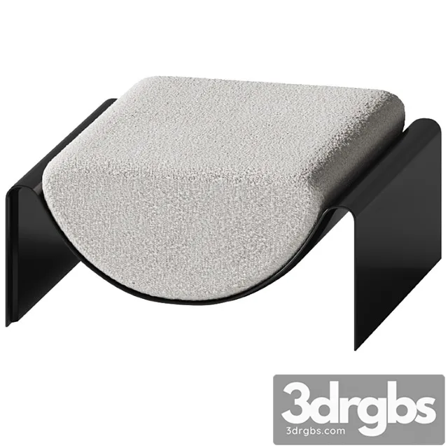 Asa Pingree Eclipse Ottoman 3D Model Free