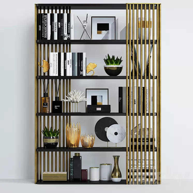 Ascot BOOKSHELVES The Sofa & Chair Company 3D Model