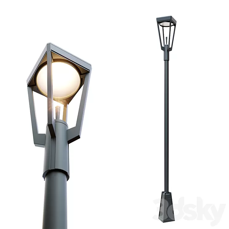 Ashbury Area Light 01 3D Model