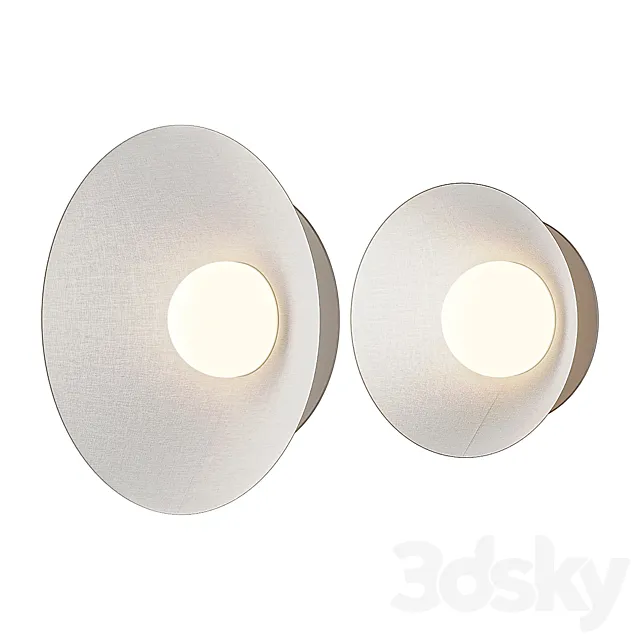 Asia Ap Pl Contardi Wall Lamp 3D Model