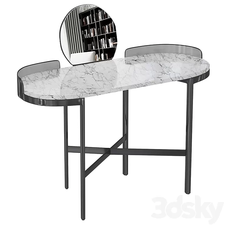 Asia dressing table by bonaldo 3D Model Free