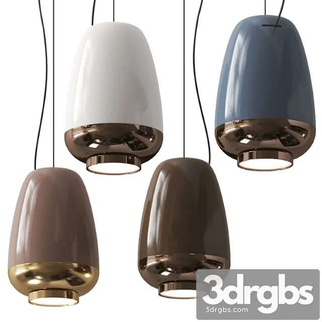 Asia Pendant lamp by Cattelan Italia 3D Model Free