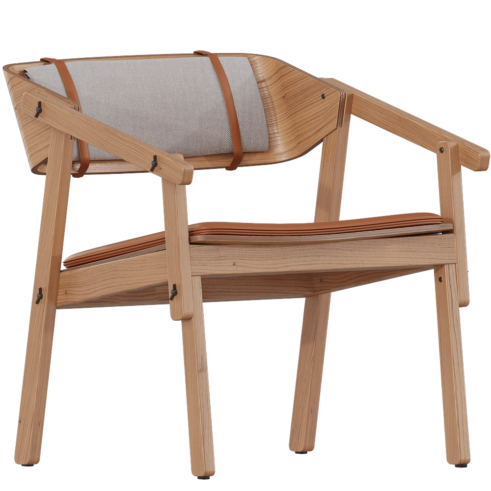 Askia - Lounge chair Atelier 3D Model