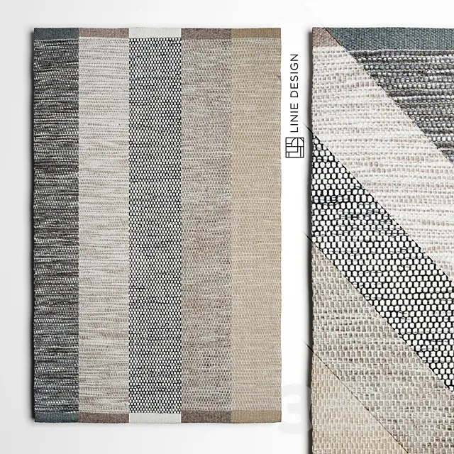 Asko Rugs By Linie Design 3D Model