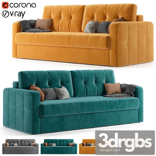 Askona loko sofa 2 3D Model Free