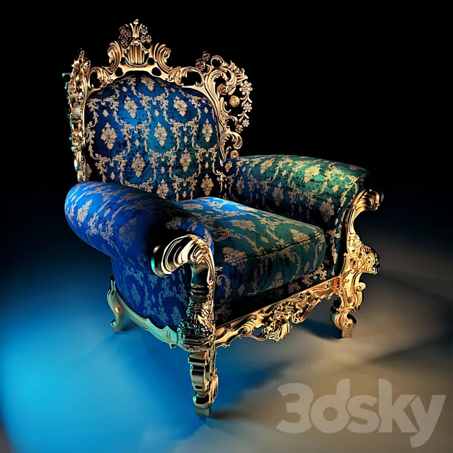 ASNAGHI INTERIORS - chair 3D Model