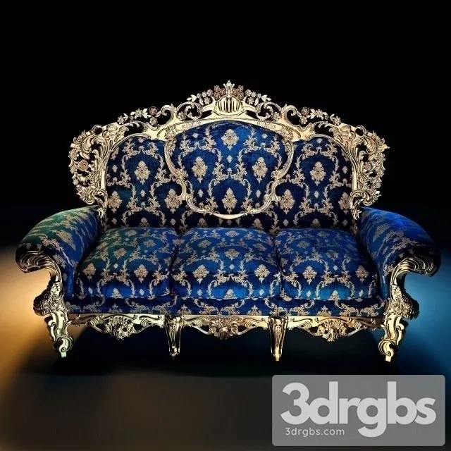Asnaghi Sofa 3D Model Free