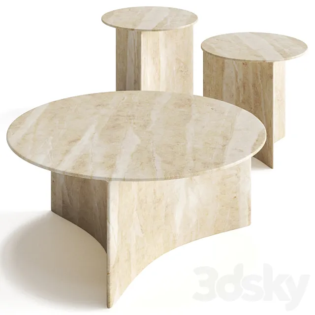 Aspic Coffee Table By Roda 3D Model