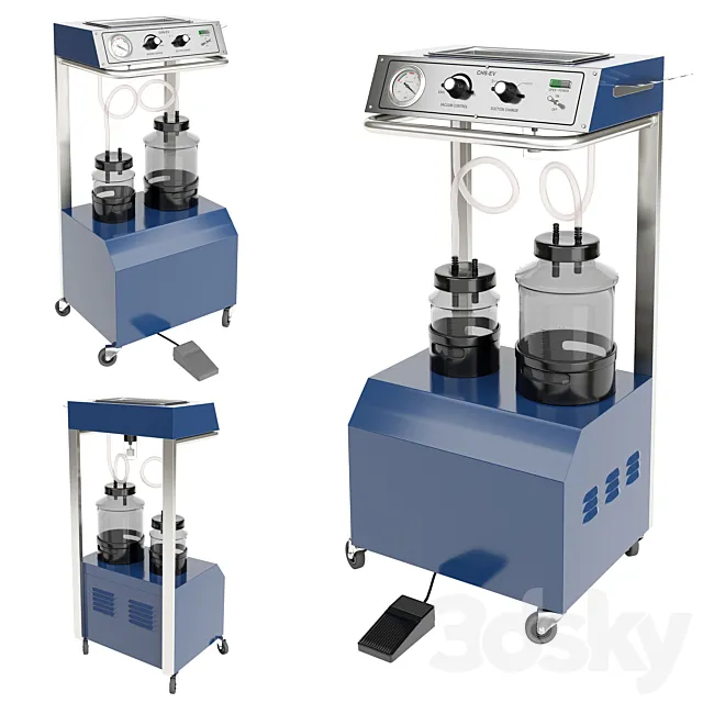 Aspirator for obstetrics and gynecology CHS-EV 3DModel
