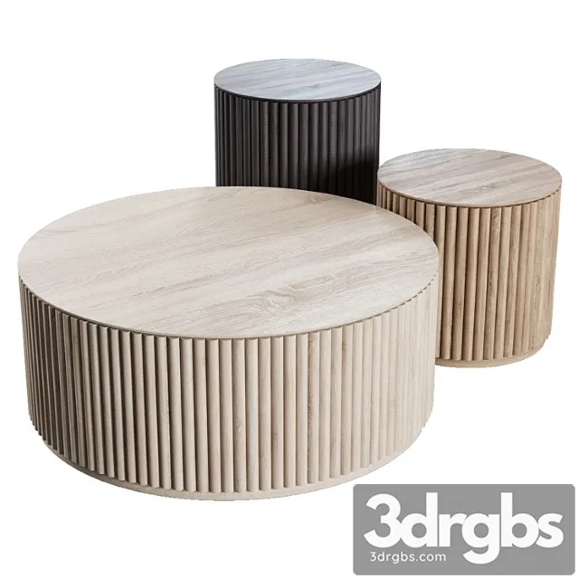 Asplund Grand Palais And Petit Palais Tables 3D Model Free