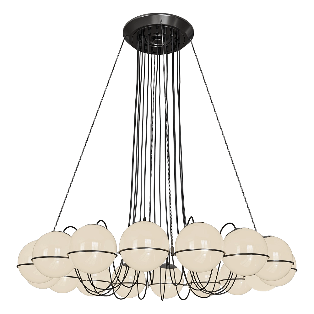 Astep - Chandelier Model 2109 3D Model