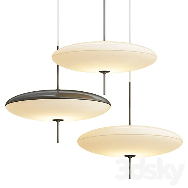 Astep Pendant Light 3D Model