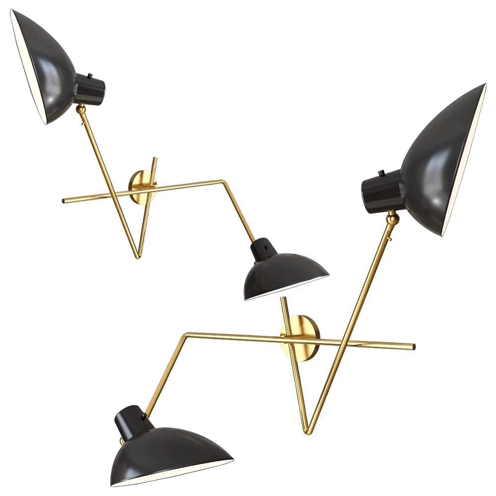 Astep - Wall lamp VV Cinquanta Twin 3D Model