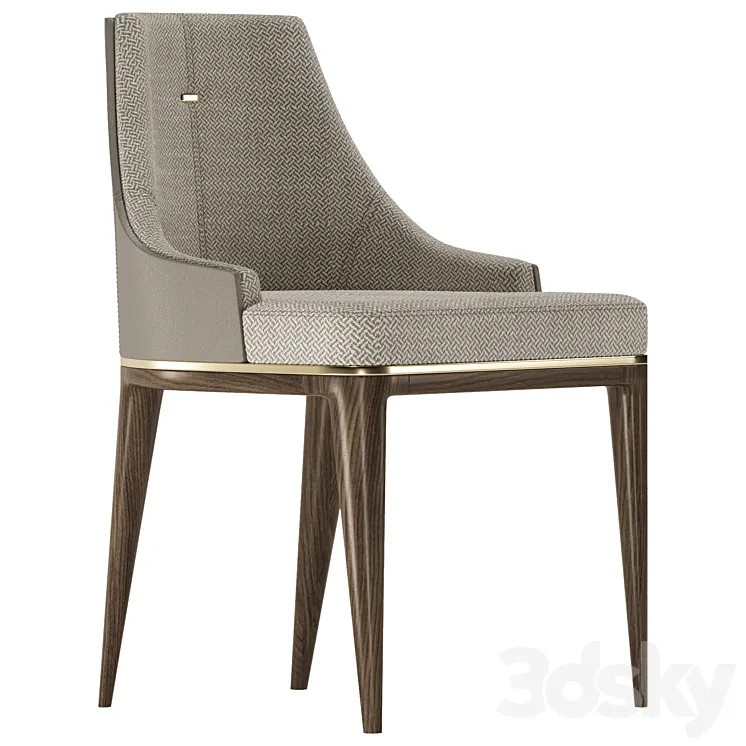 Aster - Alaton dining chair 3D Model Free