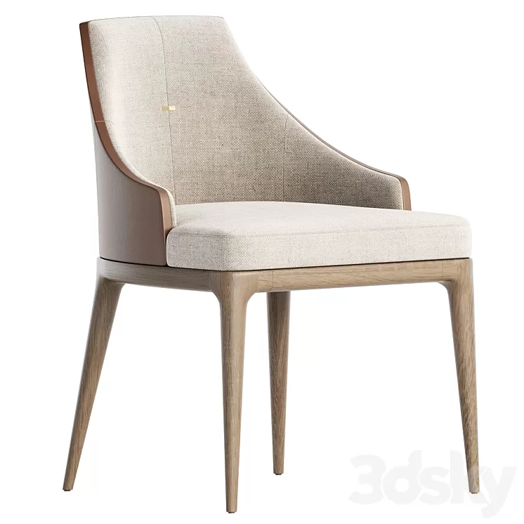 Aster Alaton dining chair 3D Model Free