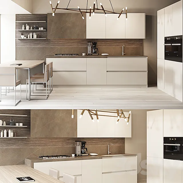 Aster CONTEMPORA composition 1 3D Model