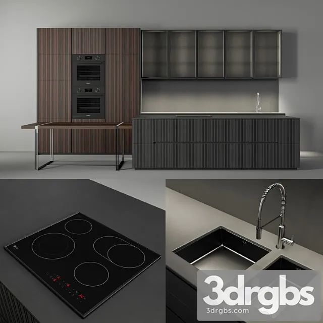 Aster cucine pure glam 3D Model Free