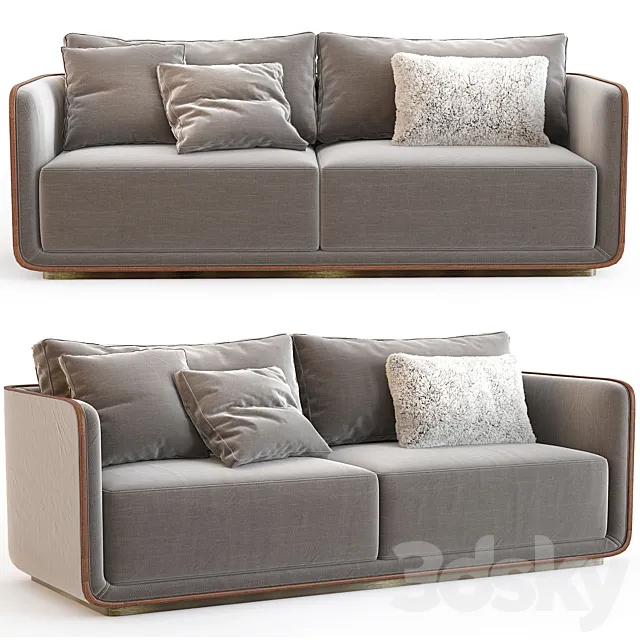 Aster Denning sofa 3D Model