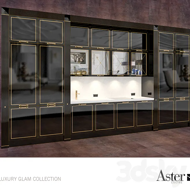ASTER - luxury glam collection 3DModel