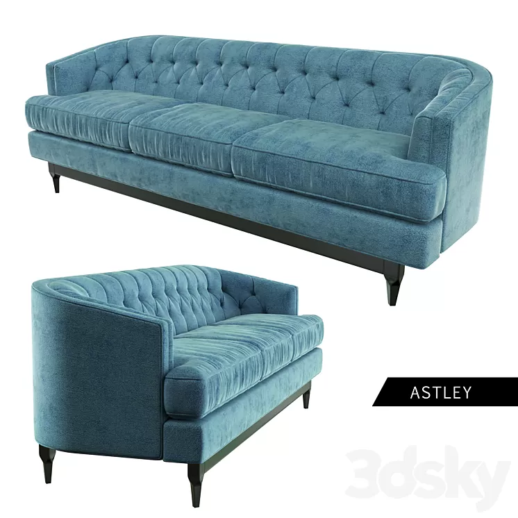 Astley_Lounge_Sofa 3D Model